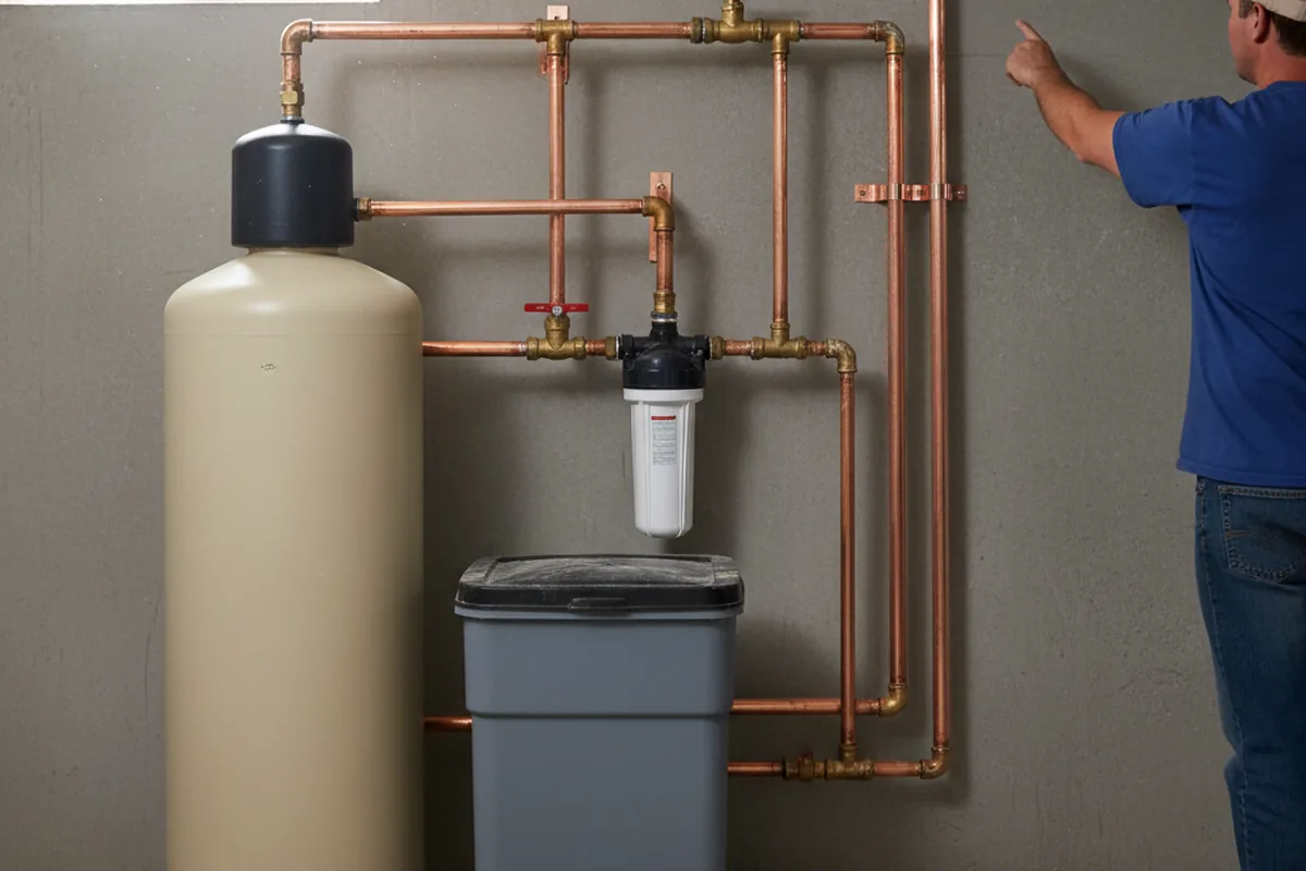 Whole-house water treatment system installed in Larchmont
